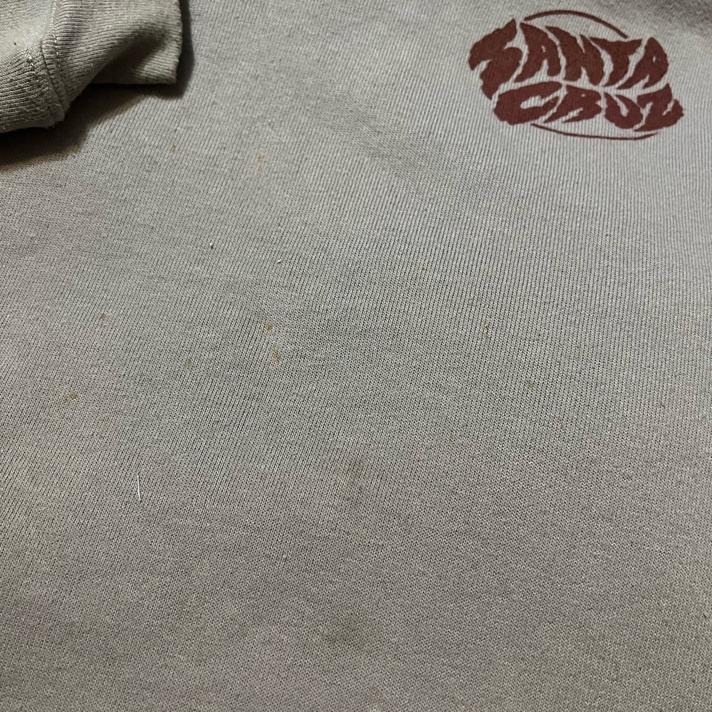 Santa Cruz cropped hoodie - Picture 3 of 6